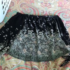 charlotte russe off the shoulder blouse